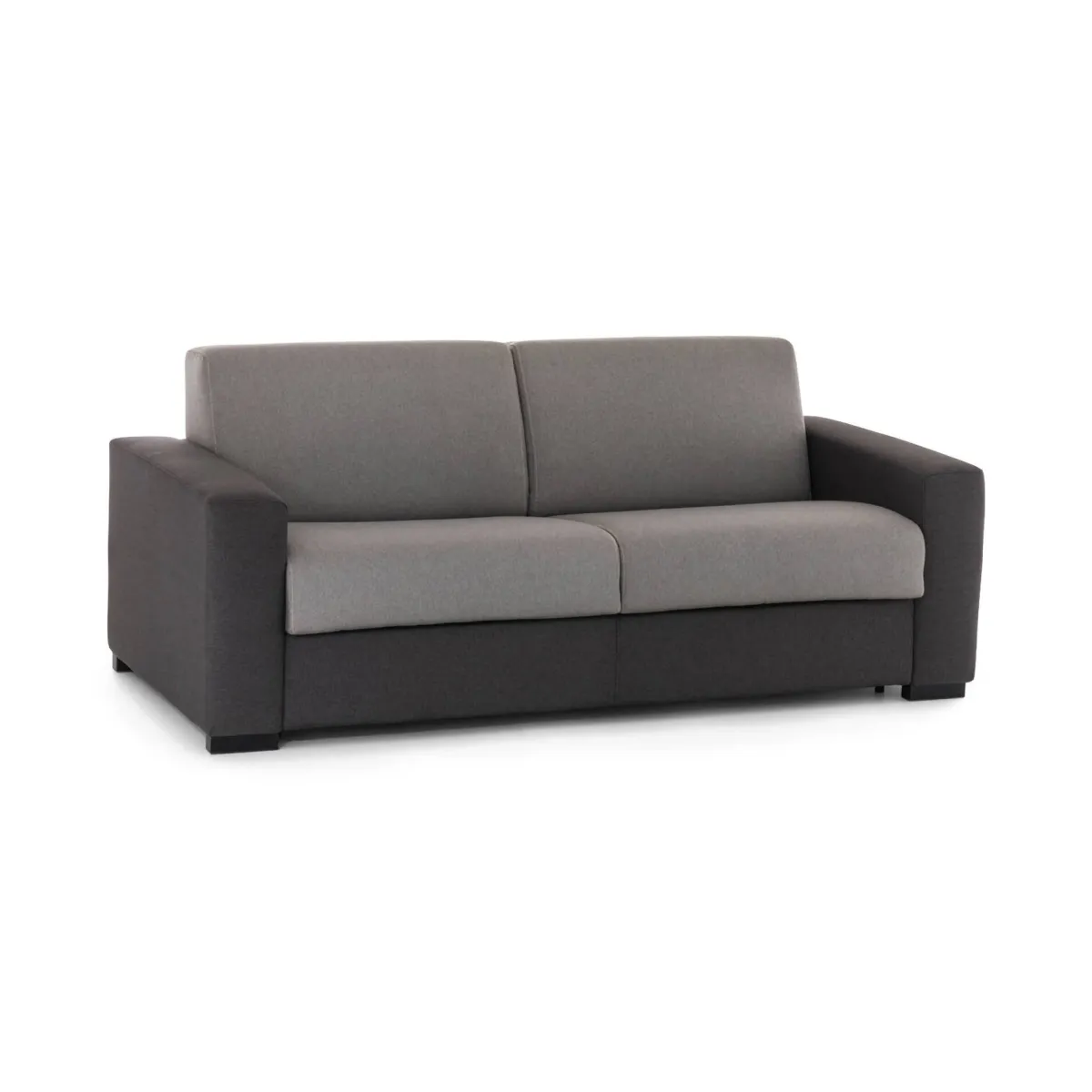 Divani Letto 2 Posti|Salotto > Dmora Divano letto 2 posti grigio e antracite 200x95cm - Andymion Grigio, Grigio Antracite