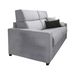 Divani Letto 2 Posti|Divano Contenitore Letto > Dmora Divano Letto 2 Posti Sfoderabile Contenitore 200x95 cm, di Apertura a Ribalta Made in Italy - Sonico Grigio