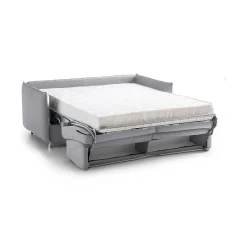 Divani Letto 3 Posti|Divano Contenitore Letto > Dmora Divano Letto 3 Posti Sfoderabile Contenitore 200x95 cm, Lavabile Made in Italy - Gravere Grigio