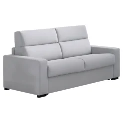 Divani Letto 3 Posti|Divano Contenitore Letto > Dmora Divano Letto 3 Posti Sfoderabile Contenitore 220x95 cm, Lavabile Made in Italy - Quindici Grigio