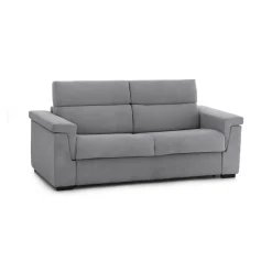Divani Letto 3 Posti|Divano Contenitore Letto > Dmora Divano Letto 3 Posti Sfoderabile Contenitore 225x95 cm, Lavabile Made in Italy - Nus Grigio
