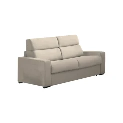 Divani Letto 3 Posti|Divano Contenitore Letto > Dmora Divano Letto 3 Posti Sfoderabile Contenitore 225x95 cm, Lavabile Made in Italy - Benedetto Grigio Tortora