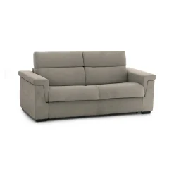Divani Letto 3 Posti|Divano Contenitore Letto > Dmora Divano Letto 3 Posti Sfoderabile Contenitore 225x95 cm, Lavabile Made in Italy - Pacecos Grigio Tortora