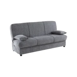 Divani Letto 3 Posti|Salotto > Dmora Divano letto 3 posti 212x80cm - Ambrogino Grigio