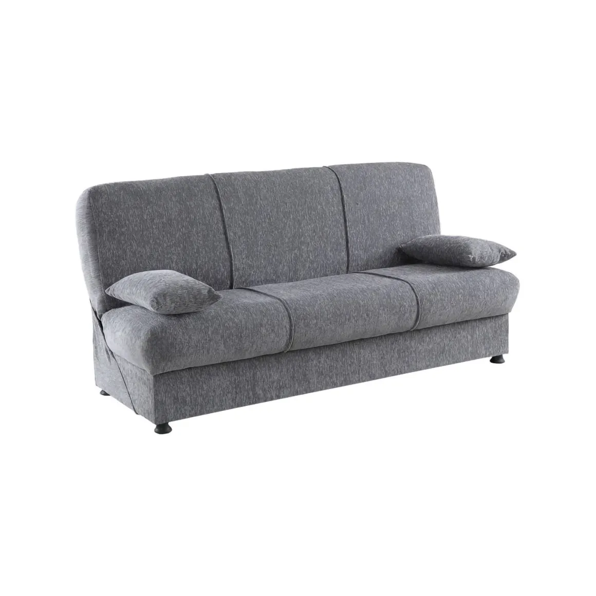 Divano letto 3 posti grigio 180x81cm - Arachide