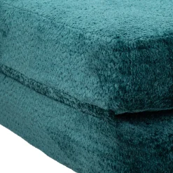 Divano Letto 2 Posti Verde Petrolio Reclinabile Apertura a Ribalta 31x31 cm, Posti a Sedere 2 - Albayz