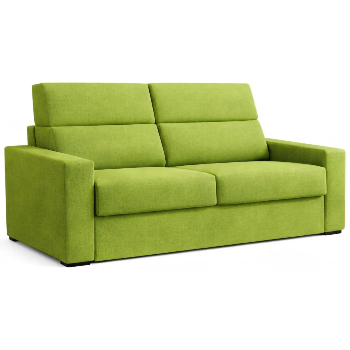 Divani Letto 2 Posti|Divano Contenitore Letto > Dmora Divano Letto 2 Posti Sfoderabile Contenitore 180x95 cm, di Apertura a Ribalta Made in Italy - Trissino Verde
