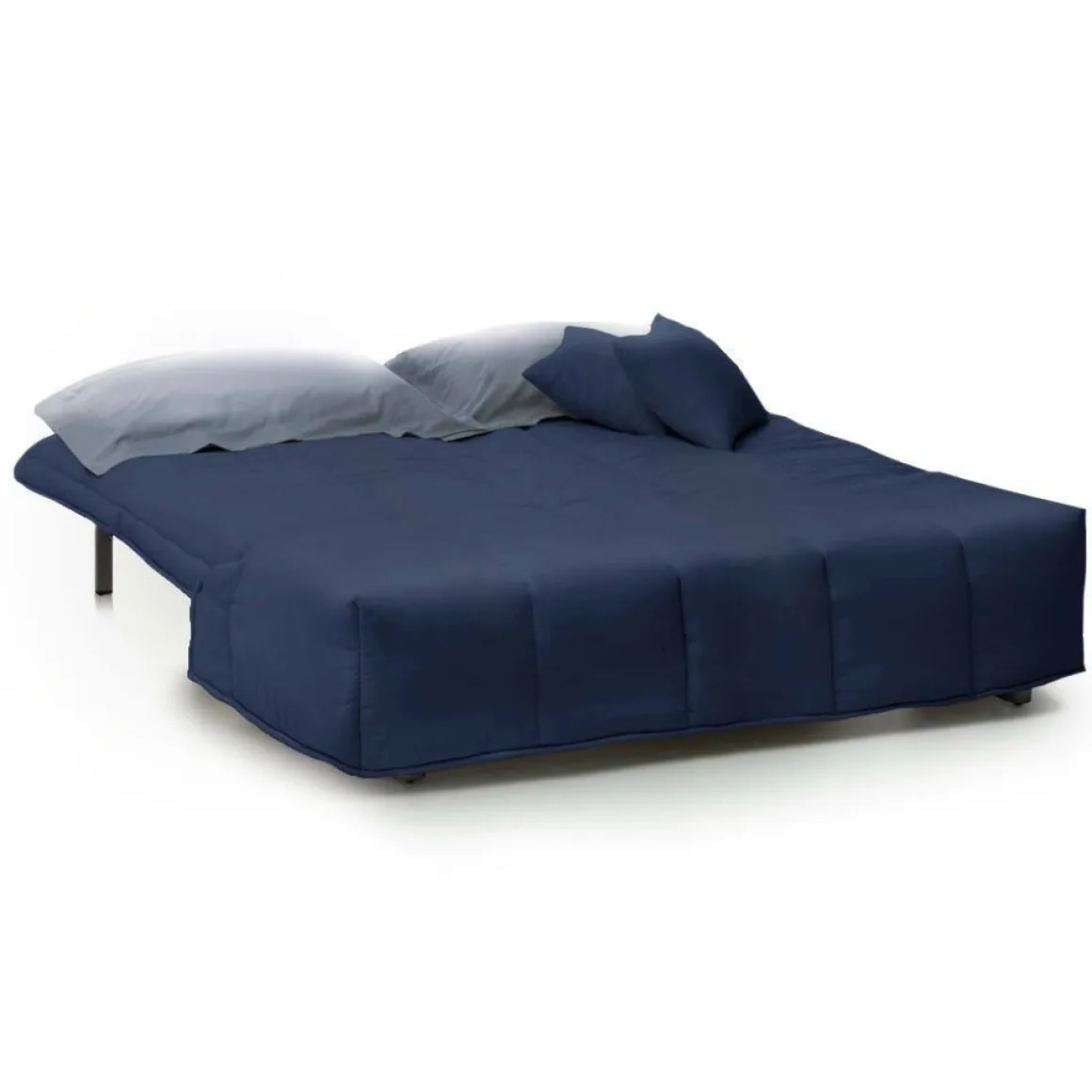 Divano letto reclinabile blu 125x90cm - Ariska