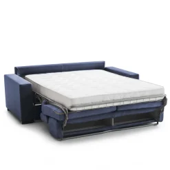 Divano letto reclinabile blu 180x95cm - Annalara