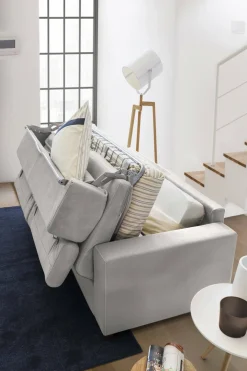 Divano letto reclinabile grigio 200x95cm - Algo