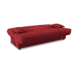 Divani Letto 3 Posti|Salotto > Dmora Divano letto reclinabile 180x81cm - Arachide Rosso