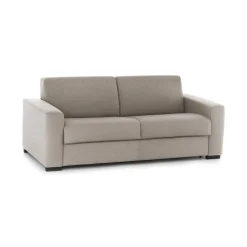 Divani Letto 2 Posti|Salotto > Dmora Divano letto sfoderabile tortora 200x95cm - Andymion Grigio Tortora