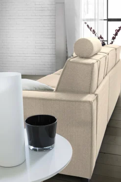 Salotto|Divani Fissi 3 Posti > Dmora Divano made in Italy 200x95x90h cm - Abernathy Beige
