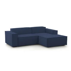 Divano 2 posti blu 220x170x70h cm - Amuleto