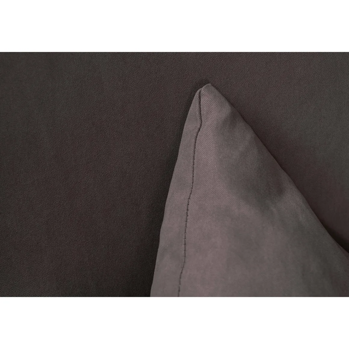 Divano 2 Posti Economico Salvaspazio 125x73x85h cm in Tessuto Grigio Moderno Imbottito per Piccoli Appartamenti e Ufficio con Braccioli – Andreia