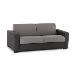 Divani Fissi 2 Posti|Salotto > Dmora Divano 2 posti grigio e antracite 180x95x90h cm - Azzurrite Grigio, Grigio Antracite