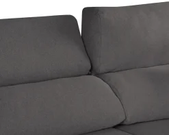 Divano reclinabile antracite 170x85x107h cm - Alien