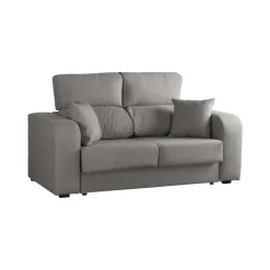 Divano reclinabile grigio 160x80x95h cm - Asazi