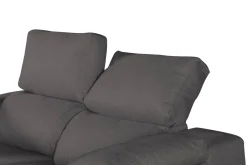 Salotto > Dmora Divano sfoderabile antracite 190x100x100h cm - Assiria Nero