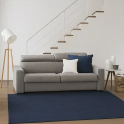 Divano sfoderabile tortora 180x95x85h cm - Kiev