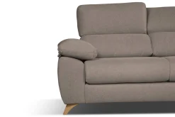 Salotto > Dmora Divano sfoderabile tortora 200x85x107h cm - Anem Grigio
