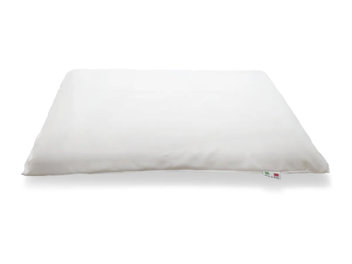 Guanciali|Camera Da Letto > Dmora Guanciale Aly, 71x41h11 cm, Set da 2 Bianco, Bianco