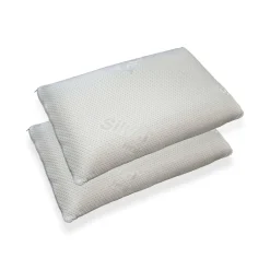 Guanciale Amica, 71x41xh15 cm, Set da 2