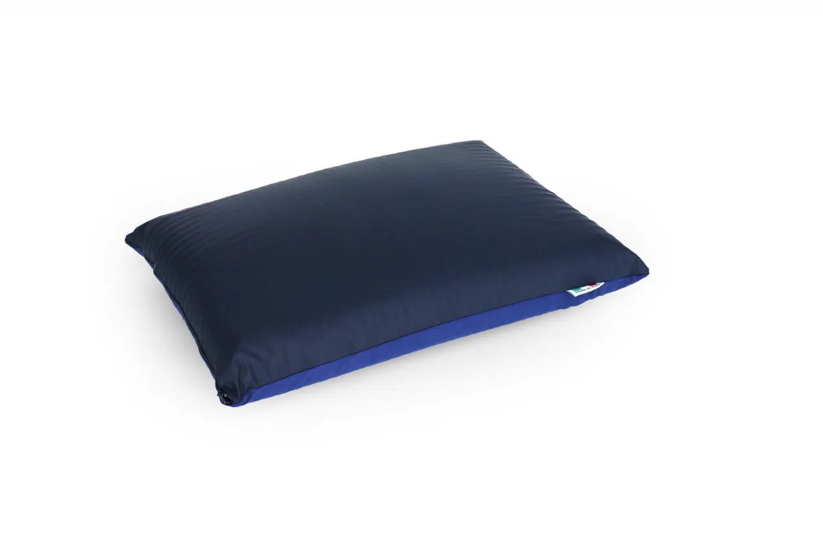 Guanciali > Dmora Guanciale Nepitella, Made in Italy, 50x35 h13 cm, Blu Blu, Blu