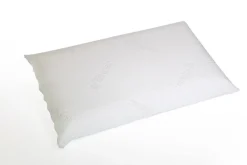 Guanciali > Dmora Guanciale Prezzemolo, Made in Italy, 70x40 h14 cm, Bianco Bianco, Bianco