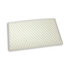 Guanciali > Dmora Guanciale Ruta, Made in Italy, 73x43 h14 cm, Bianco Bianco, Bianco