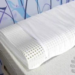 Guanciali > Dmora Guanciale Stevia, Made in Italy, 70x41 h12 cm, Bianco Bianco, Bianco
