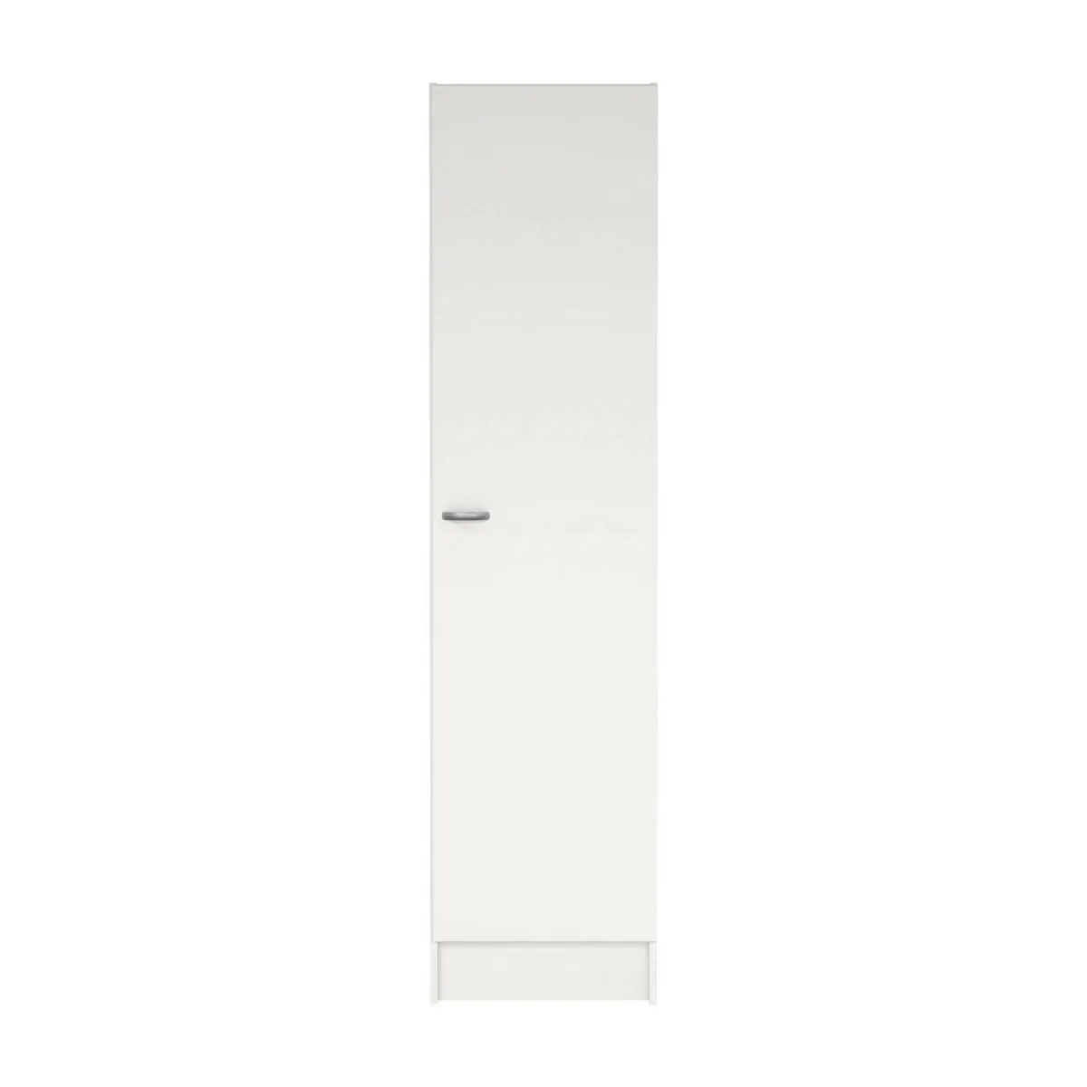 Guardaroba 1 Anta > Dmora Guardaroba 1 Anta Appendiabiti 4 Ripiani, Apertura Battente - Airone Bianco