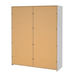 Armadi Multiuso 2 Ante > Dmora Guardaroba 2 ante ante scorrevoli 200x218h cm - Malakas Bianco