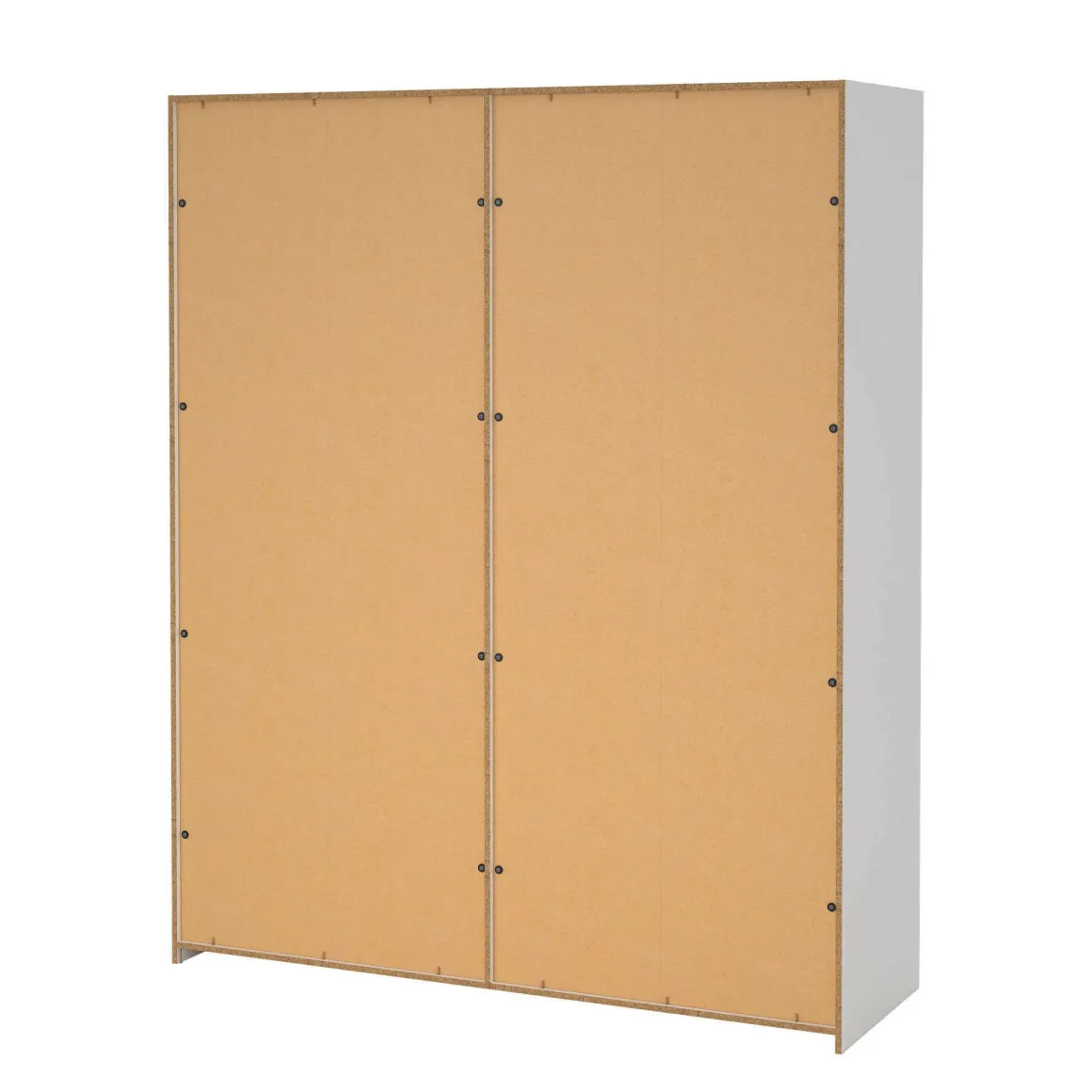 Armadi Multiuso 2 Ante > Dmora Guardaroba 2 ante ante scorrevoli 200x218h cm - Malakas Bianco