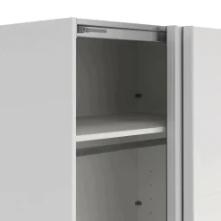 Armadi Multiuso 2 Ante > Dmora Guardaroba 2 ante ante scorrevoli 200x218h cm - Malakas Bianco