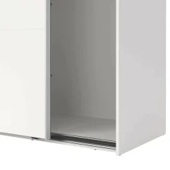 Armadi Multiuso 2 Ante > Dmora Guardaroba 2 ante ante scorrevoli 200x218h cm - Malakas Bianco
