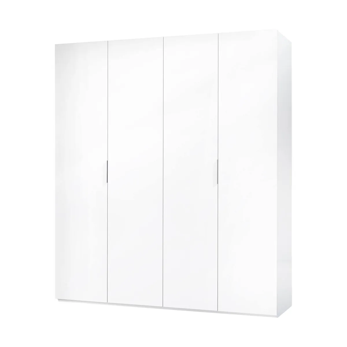 Altri Guardaroba|Camera Da Letto > Dmora Guardaroba 4 ante 180x200h cm - Aram Bianco Lucido