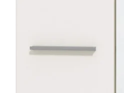 Guardaroba 2 Ante > Dmora Guardaroba 2 Ante Bianco Marrone Rovere Nodi Appendiabiti un Ripiano 80.5x203.5h cm, 2 Ante - Santadi Marrone, Bianco Rovere Nodi