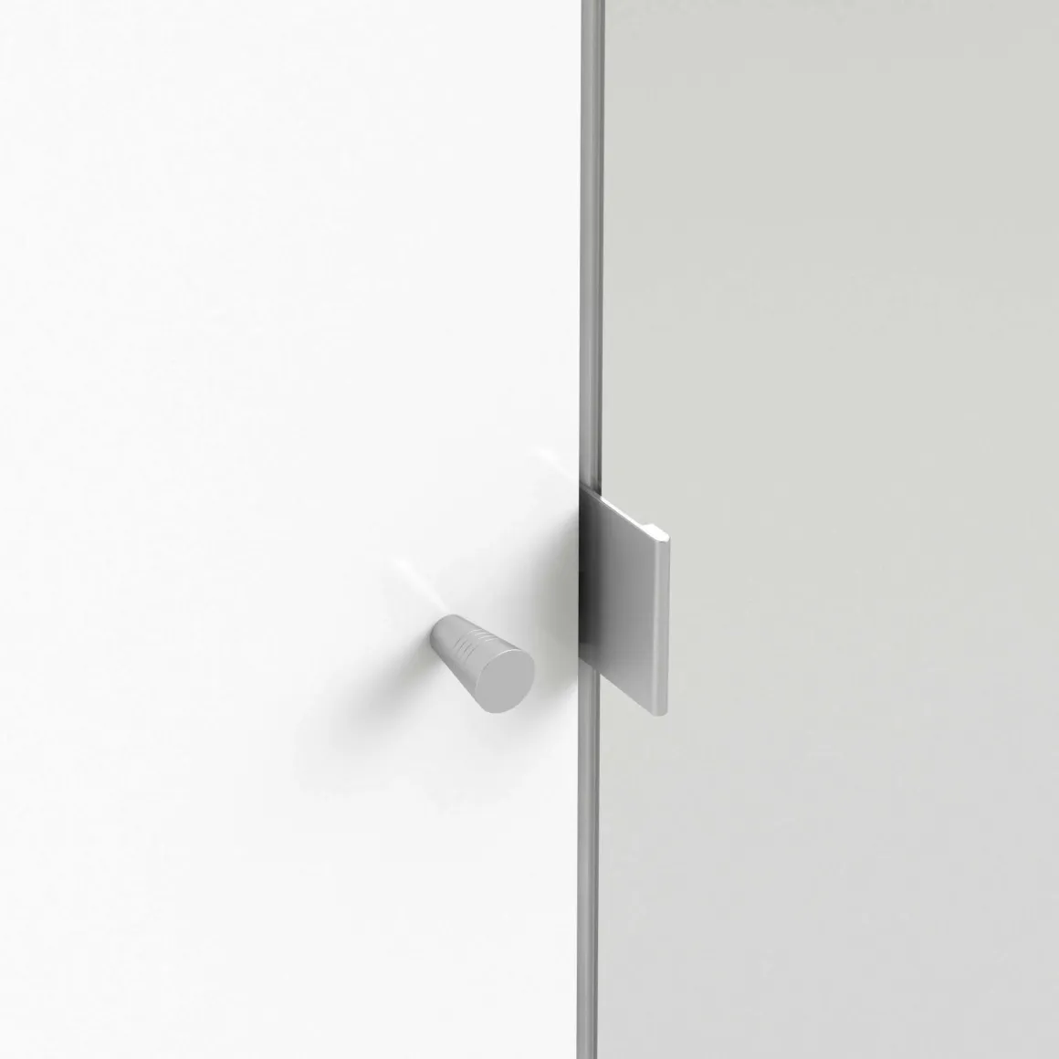Guardaroba 2 ante bianco salvaspazio 98x218h cm - Avise