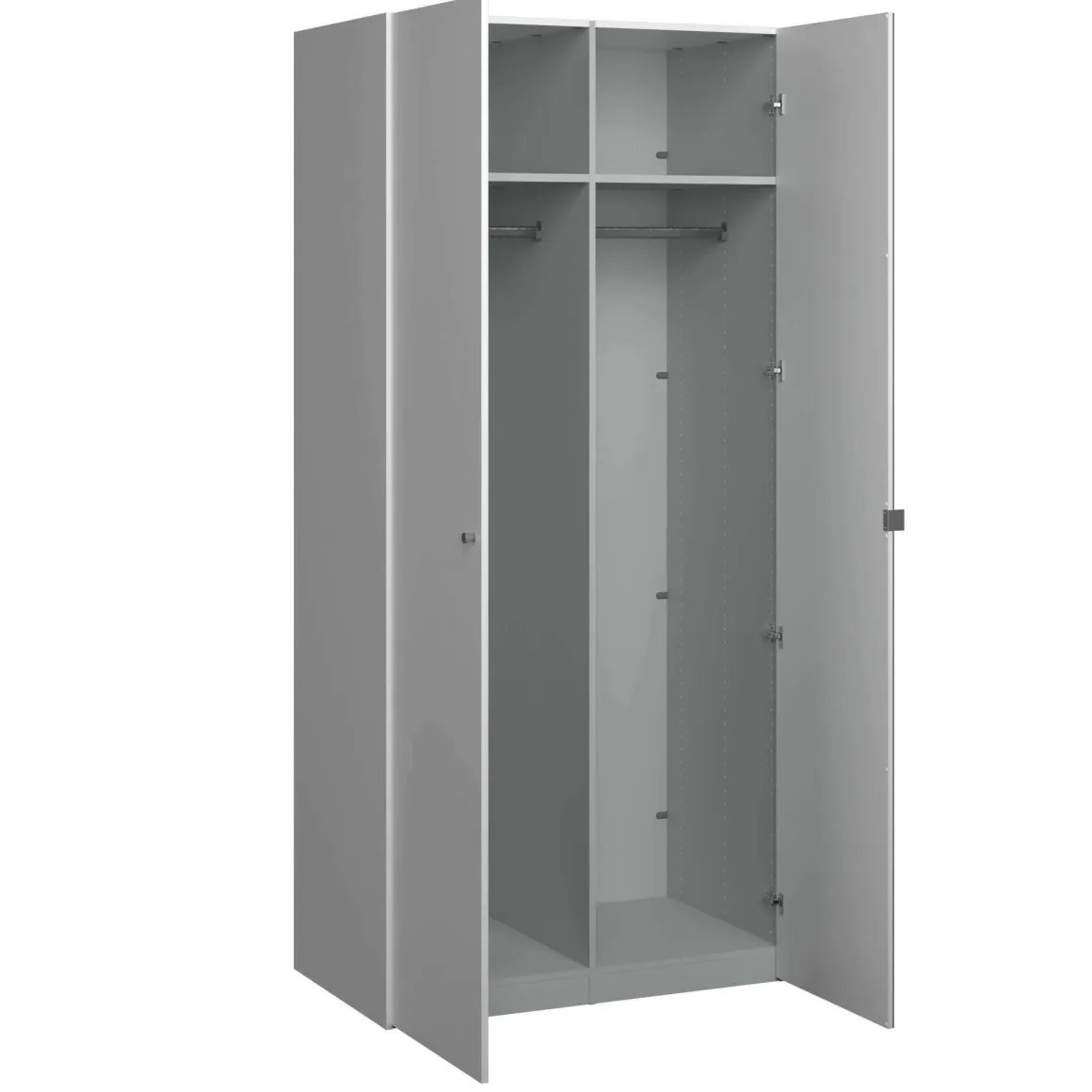 Guardaroba 2 ante bianco salvaspazio 98x218h cm - Avise