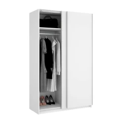 Guardaroba 2 ante bianco 120x204h cm - Alaika