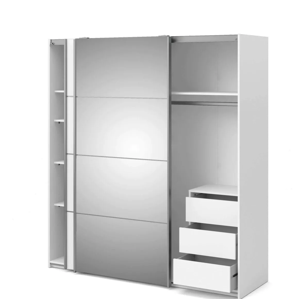 Guardaroba 2 ante bianco 182x201h cm - Angri