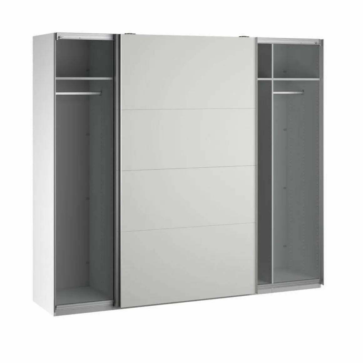 Guardaroba 2 ante bianco 250x218h cm - Acciano