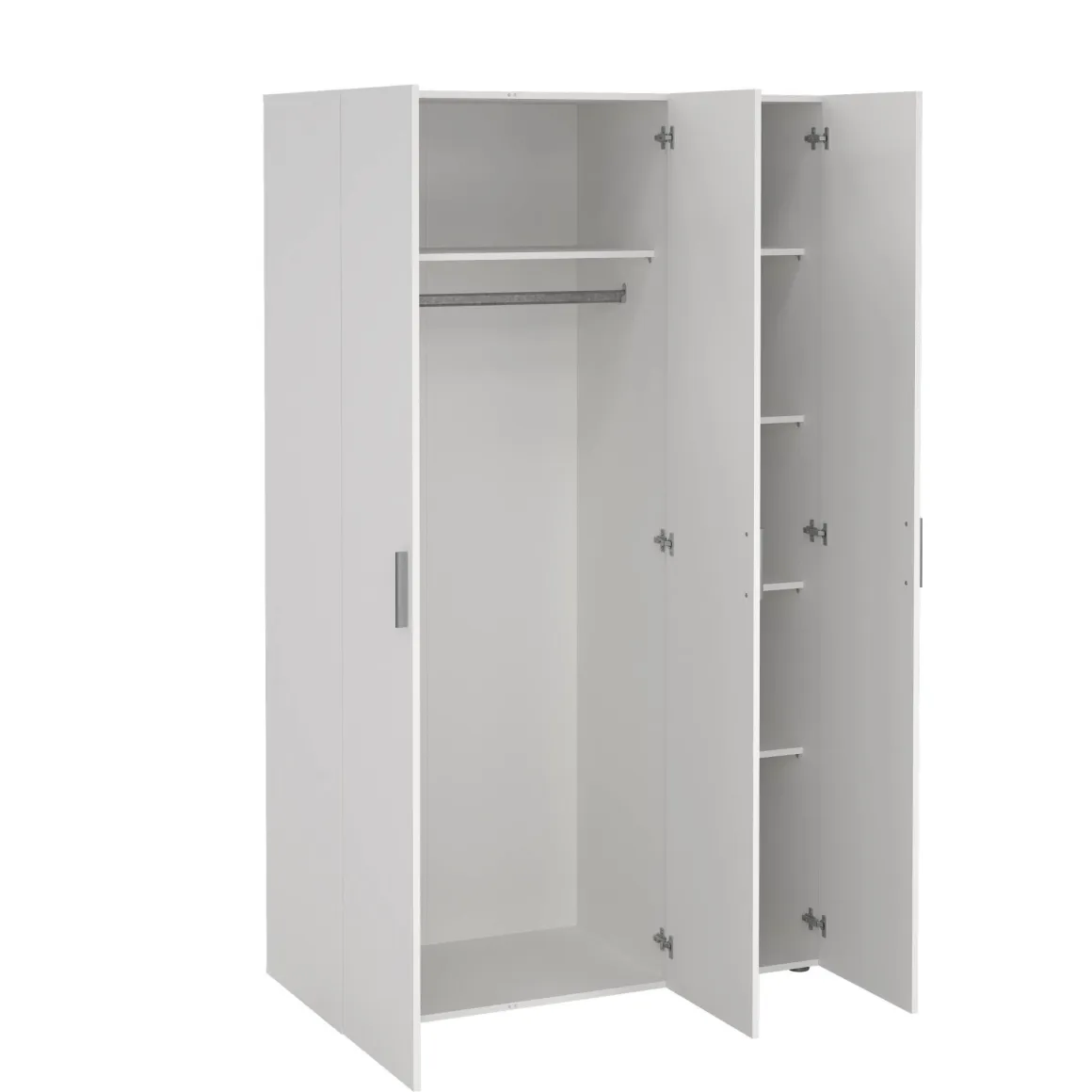 Guardaroba 3 Ante|Camera Da Letto > Dmora Guardaroba 3 ante 120x170h cm - Anci Bianco