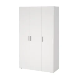 Guardaroba 3 Ante|Camera Da Letto > Dmora Guardaroba 3 ante 120x170h cm - Anci Bianco