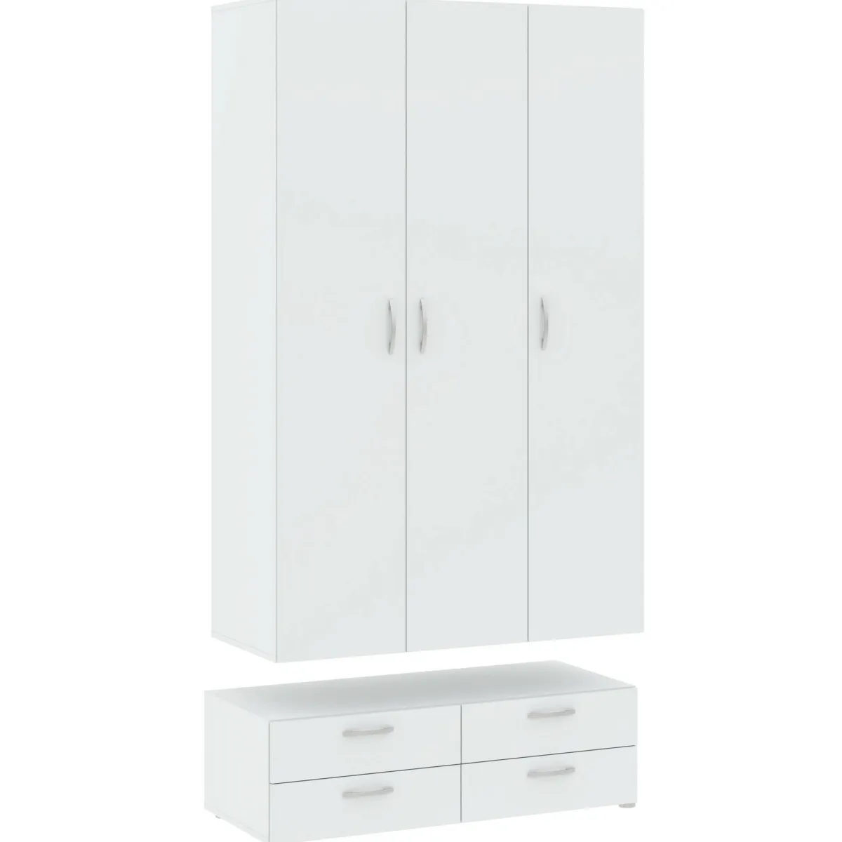 Guardaroba 3 Ante > Dmora Guardaroba 3 ante 110x214h cm - Randazzo Bianco