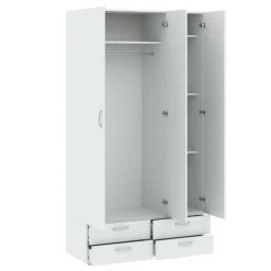 Guardaroba 3 Ante > Dmora Guardaroba 3 ante 110x214h cm - Randazzo Bianco