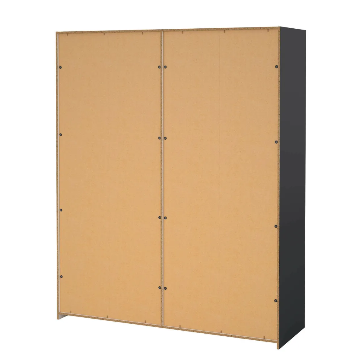 Armadi Multiuso 2 Ante > Dmora Guardaroba 2 ante ante scorrevoli 178x220h cm - Gomer Grigio