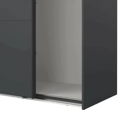 Armadi Multiuso 2 Ante > Dmora Guardaroba 2 ante ante scorrevoli 178x220h cm - Gomer Grigio