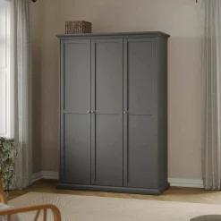 Guardaroba 3 Ante > Dmora Guardaroba 3 ante 138x200h cm - Dolor Grigio